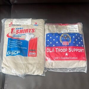 2 Army T-Shirts 3-Pack Beige